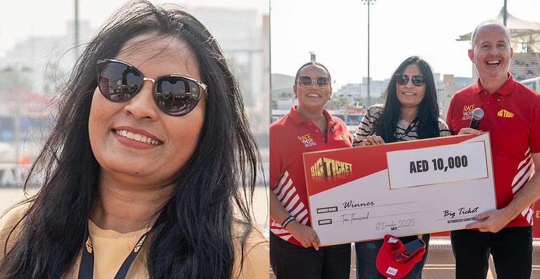 അവിശ്വസനീയം! ഒരേ വേദിയിൽ, അടുപ്പിച്ച് രണ്ട് തവണ ഭാഗ്യം; സ്വന്തം നറുക്കെടുത്ത് വീണ്ടും വിജയിയായി ഇന്ത്യൻ പ്രവാസി വനിത!