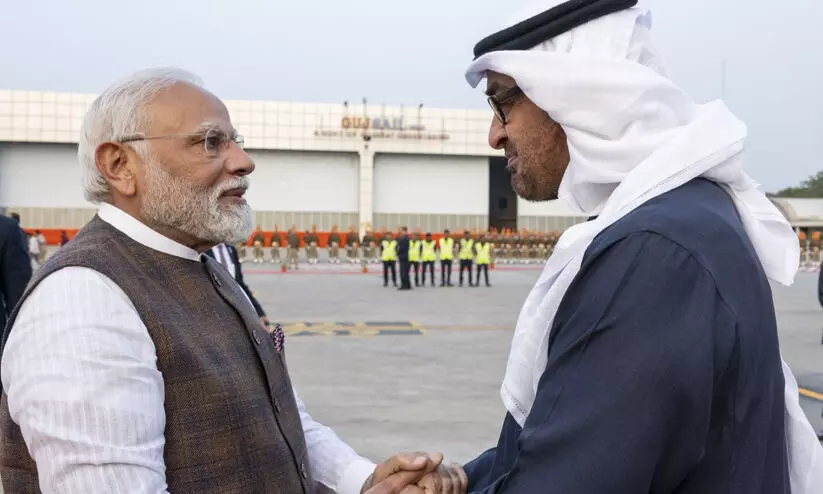 ഇന്ത്യ-യു.എ.ഇ സൗഹൃദത്തിന് പുത്തൻ കരുത്ത്: യു.എ.ഇ പ്രസിഡന്റ് നാളെ ഇന്ത്യയിലെത്തും